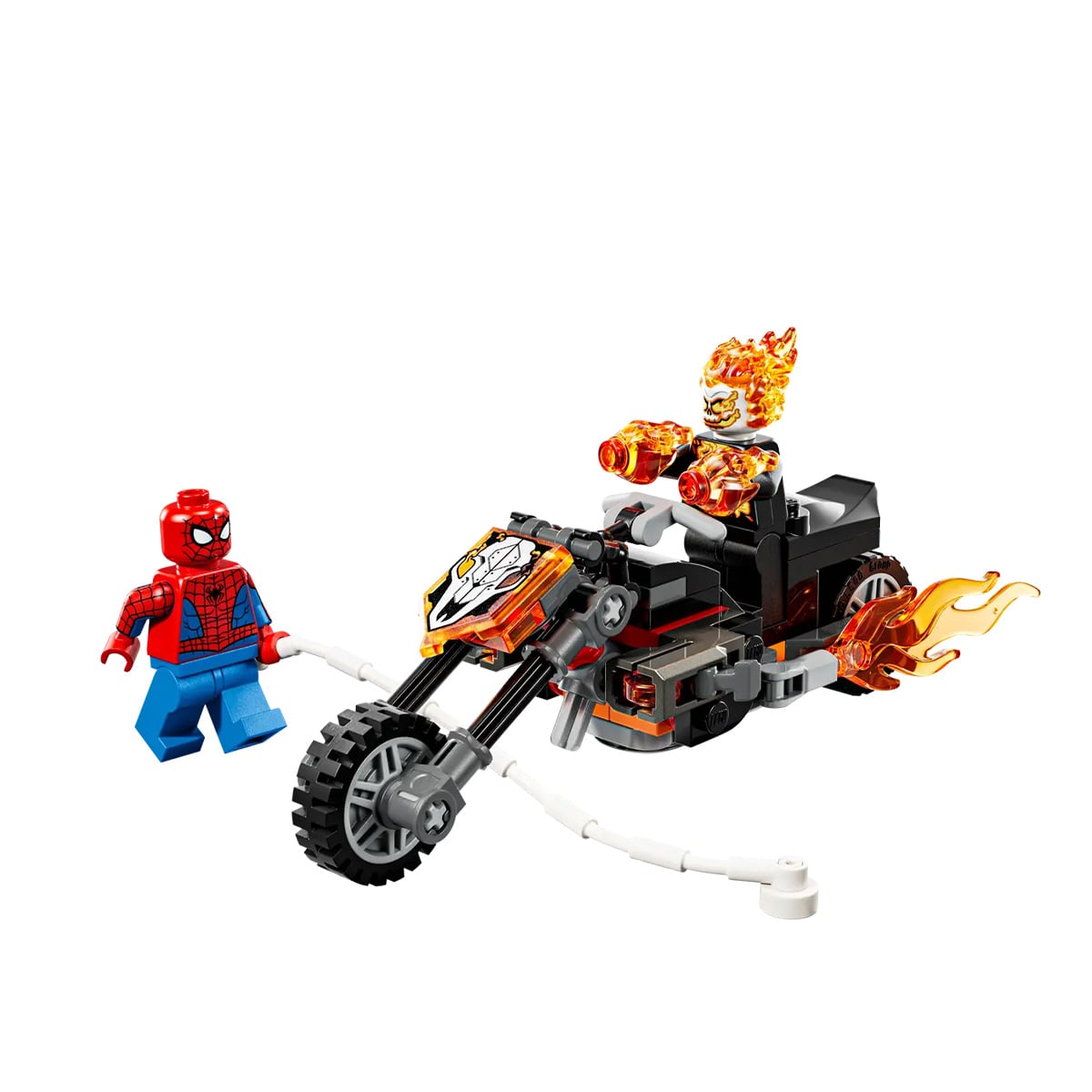 76335 Lego-Marvel Spider-Man vs. Ghost Rider Motorcycle 72 Pieces