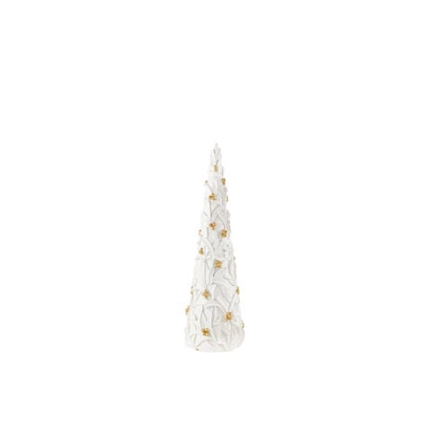 Mascagni Casa Christmas Decorative Tree With Golden Details 37.5 CM