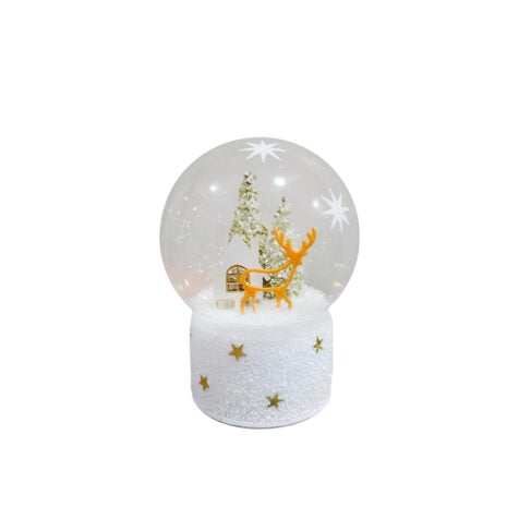 Mascagni Casa Christmas Decoration With Tree And Deer 12 CM