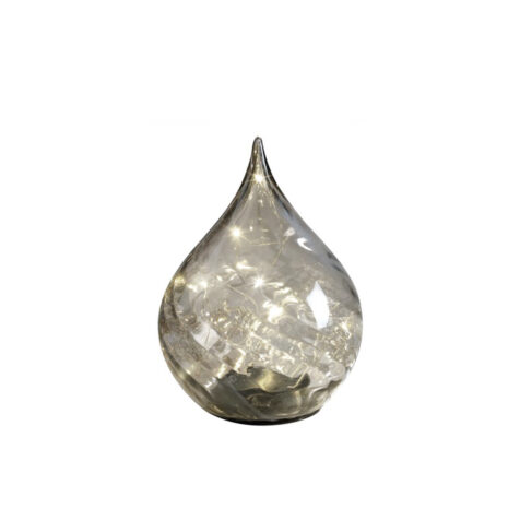 Mascagni Casa Christmas Decoration Ampoule With Led Glass 21 CM
