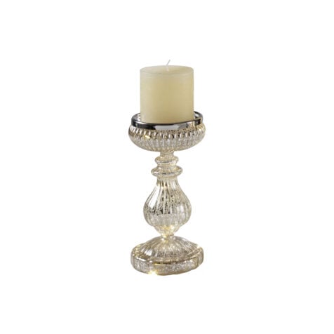 Mascagni Casa Christmas Candle Holder With Led Metal 21.5 CM