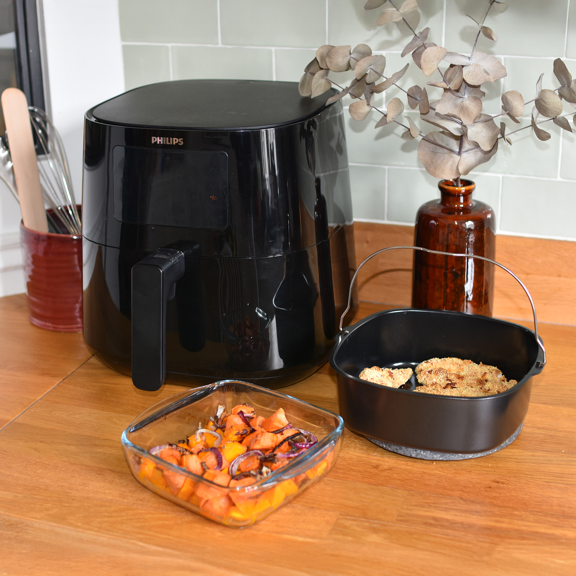 საცხობი ფორმა მეტალის 22x21სმ Air Fryer Pyrex - Image 6