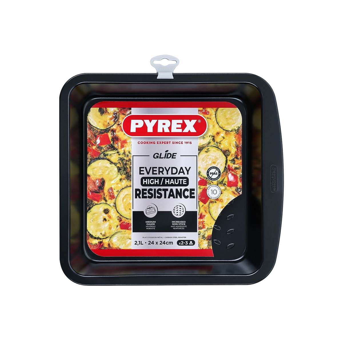 საცხობი ფორმა 24x24 სმ Glide Pyrex - Image 3