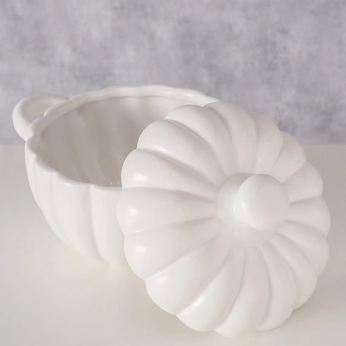 Boltze Pumpkin-shaped Ceramic Baking Dish 650 ML - Image 2