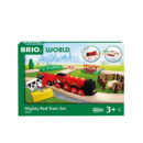 ლიანდაგების ნაკრები მატარებლით ხის World Brio