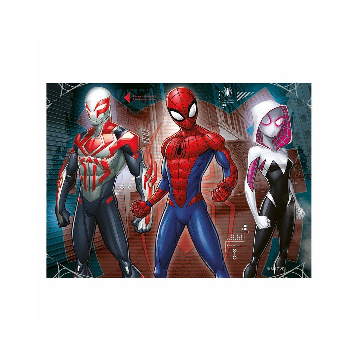ფაზლი 12-16-20-24 ნაწილით Spider-Man Marvel Ravensburger - Image 4