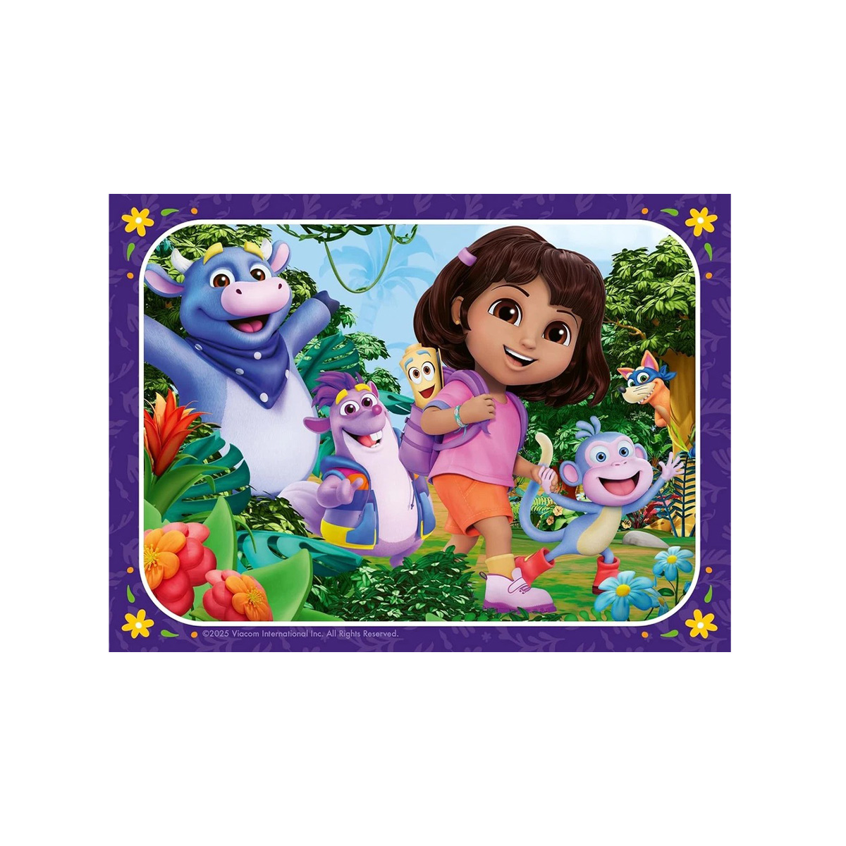 ფაზლი 12-16-20-24 ნაწილით Dora the Explorer Ravensburger - Image 2
