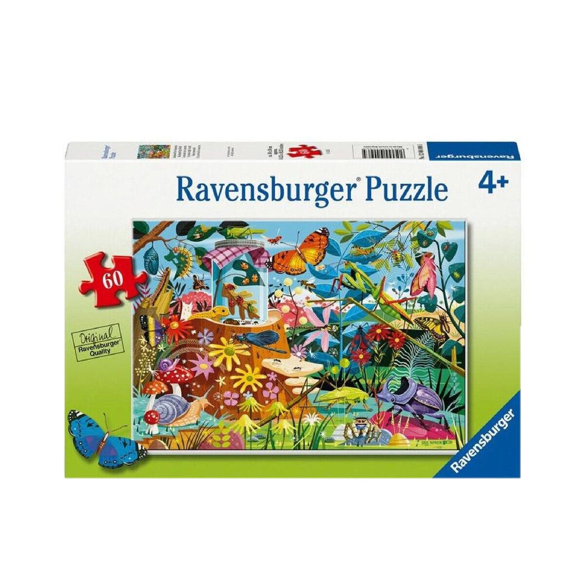 Ravensburger-Greg Paprocki: Backyard Bug World Jigsaw Puzzle 60 Pieces