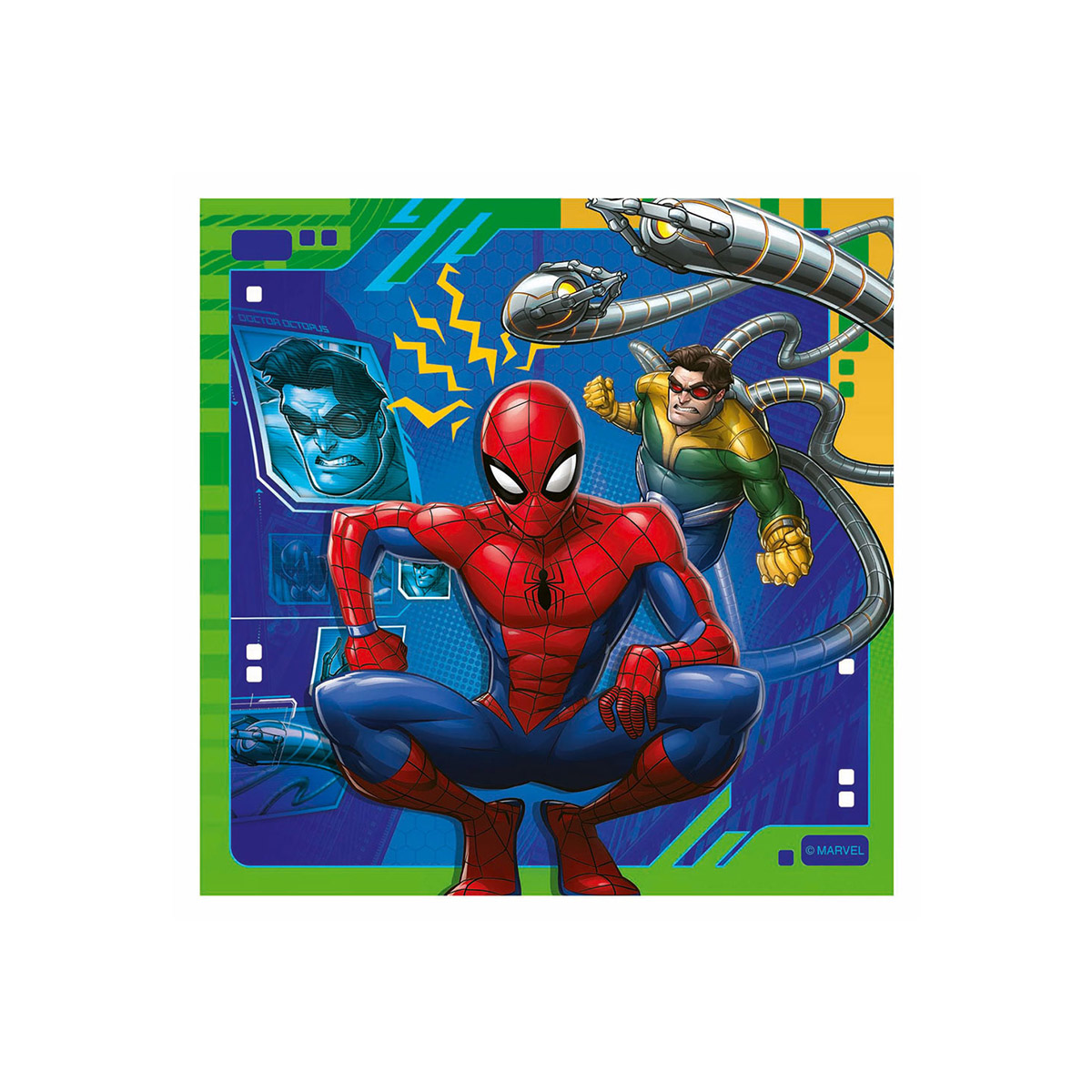 ფაზლი 3x49 ნაწილით Marvel Spiderman Ravensburger - Image 3