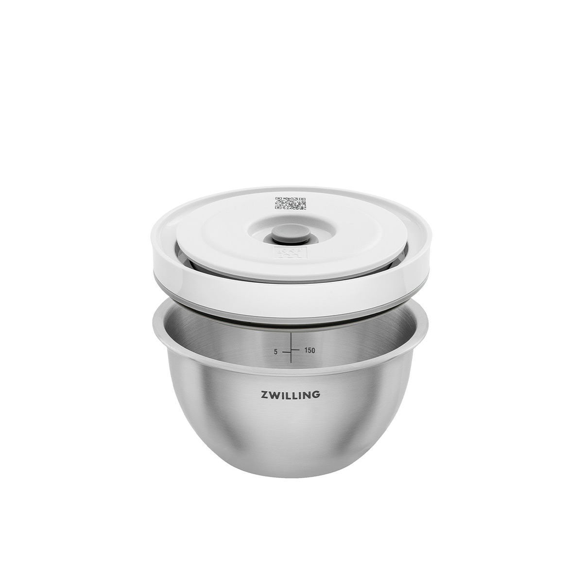 რეზერვუარი ვაკუუმით უჟანგავი ფოლადის 12x12x8 სმ Fresh & Save Zwilling - Image 2