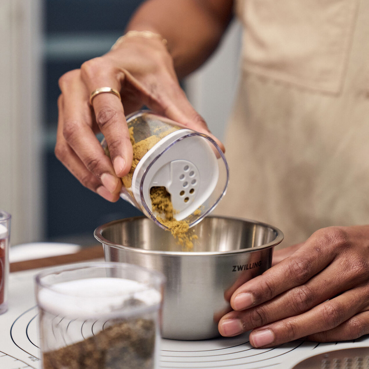 რეზერვუარი ვაკუუმით უჟანგავი ფოლადის 12x12x8 სმ Fresh & Save Zwilling - Image 8