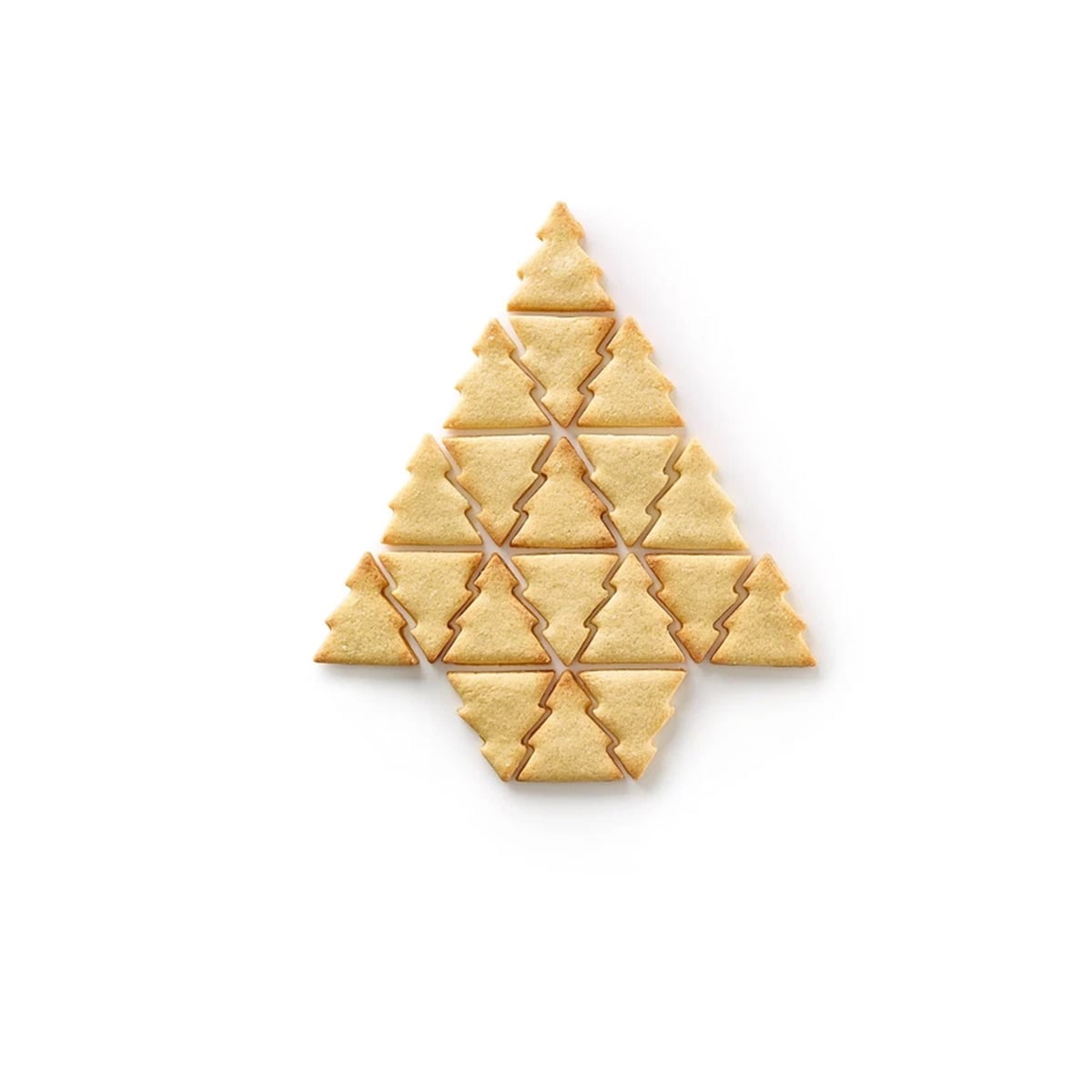 ფორმა ნაძვის ხის, ორცხობილისთვის 27x23.5x1.5 სმ Lekue - Image 3