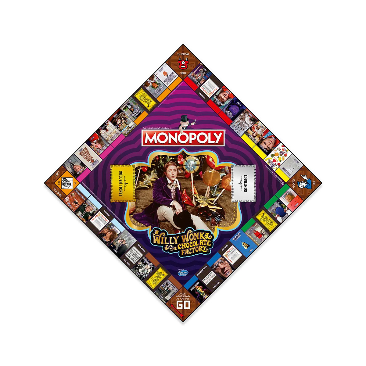 Winning Moves Monopoly Willy Wonka and The Chocolate Factory - Image 3