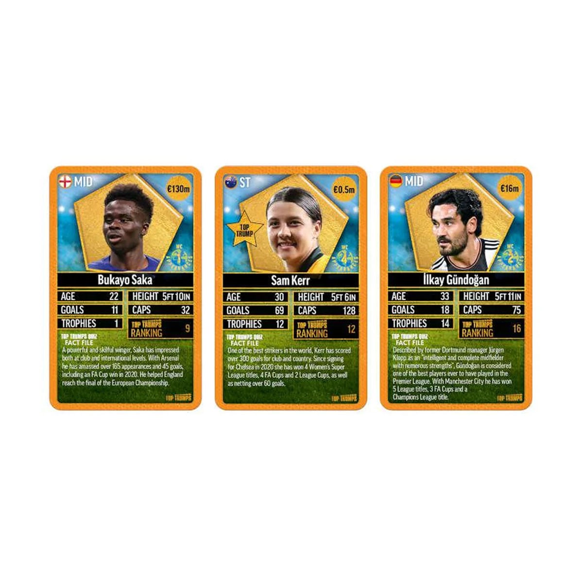ინფორმაციული ბარათები World Football Stars Top 200 Starter Kit Pack 6 Winning Moves - Image 2