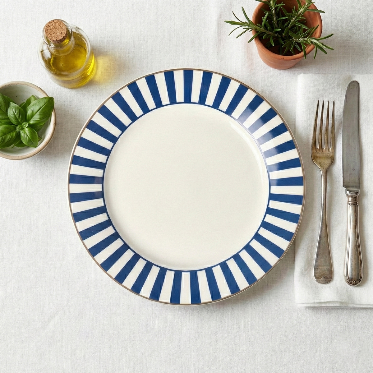Super Color Stripe Porcelain Plate 21.2 CM - Image 3