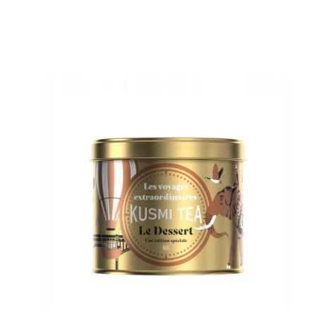 ორგანული ჩაი დასაყენებელი 90 გ Le Dessert Organic Green Tea, Apple, Almond & Vanilla Kusmi Tea