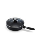 ტაფა თავსახურით უკრავი ზედაპირით 24 სმ Pro Induc Beka