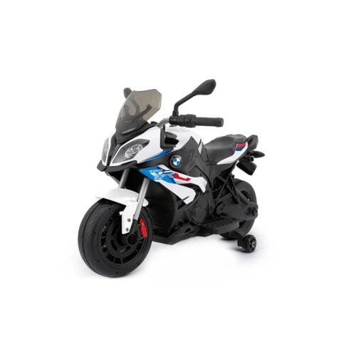 ელექტრო მოტოციკლი ხმოვანი და მანათობელი BMW Motorcycle 12V Rastar