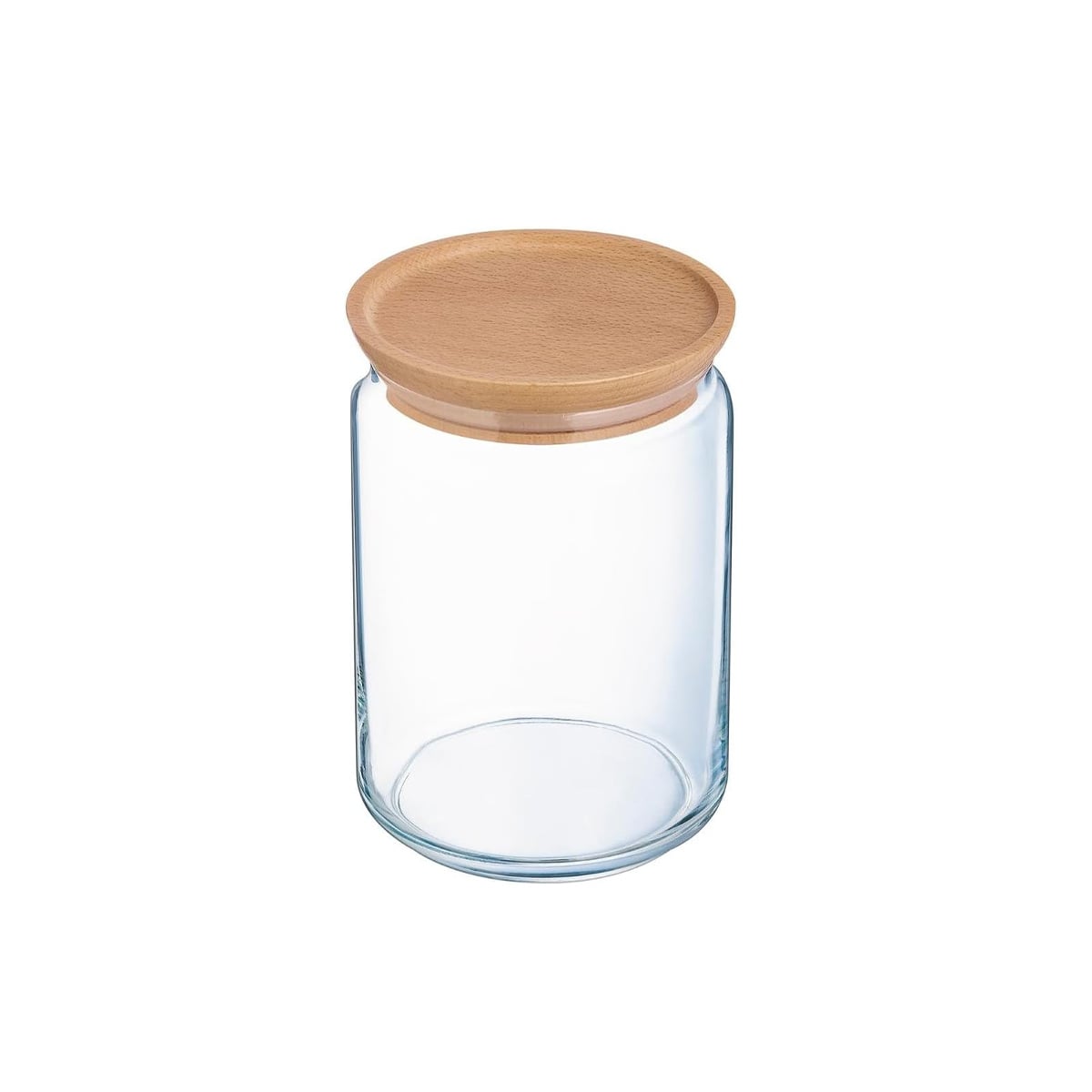 Luminarc Pure Jar With Wood Lid 1.0 L - Image 2