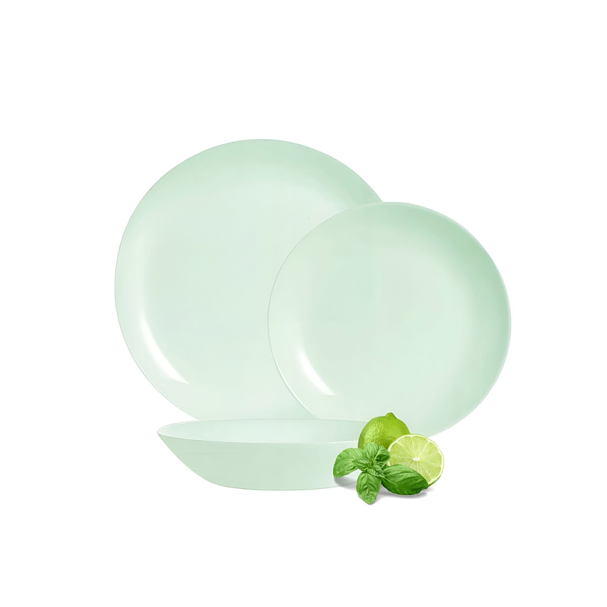 ნაკრები სადილის 1x12 Diwali Paradise Green Luminarc - Image 6