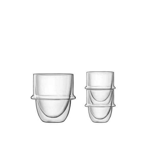 ჭიქა ორმაგი მინის კაპუჩინოსთვის 230 მლ 1×2 Thermic Glass Luigi Bormioli