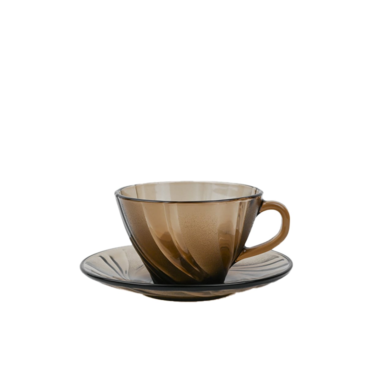 Duralex Beau Rivage Creole Cup with Plate 180ML 1x6