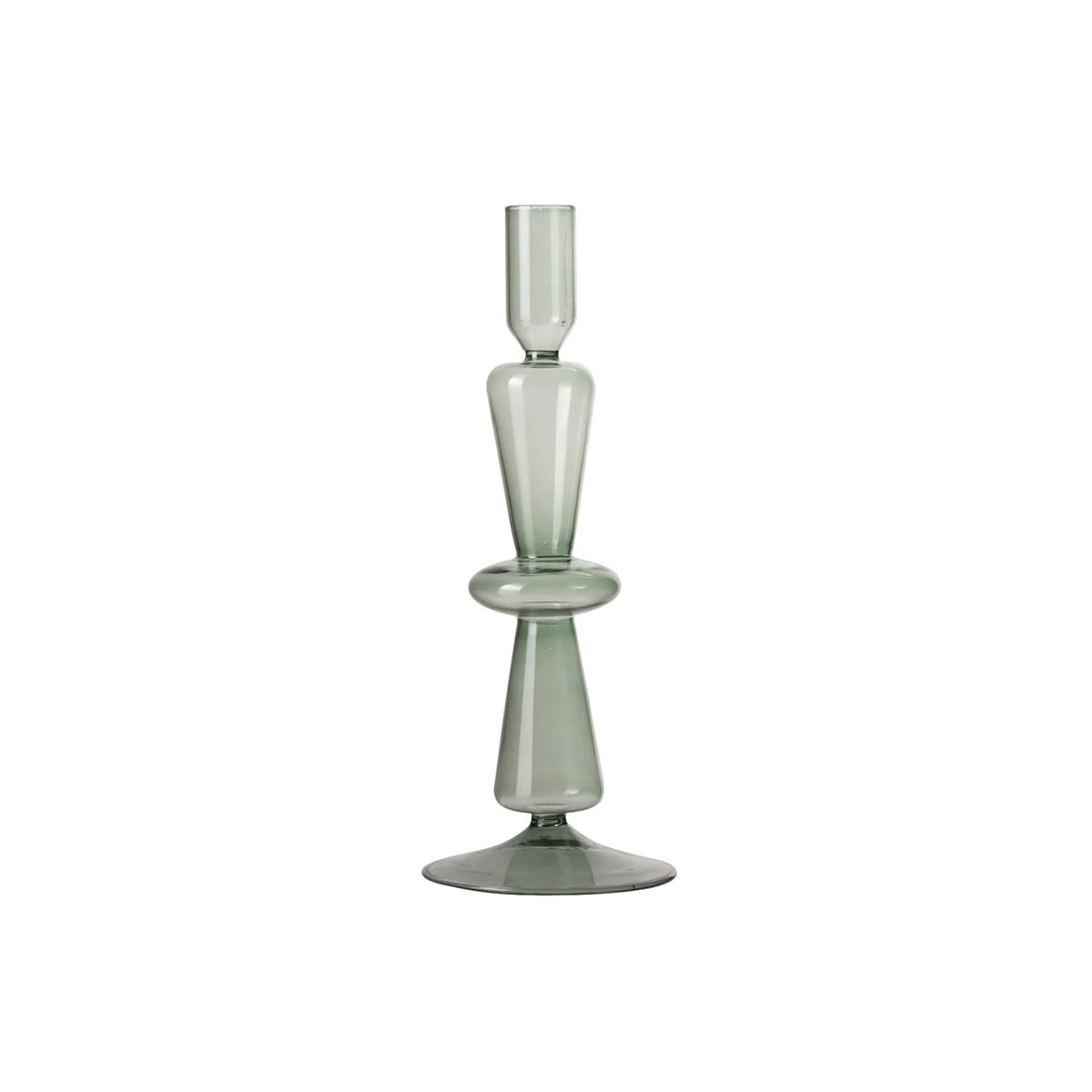 Gusta Candle Holder Glass 9x25 CM