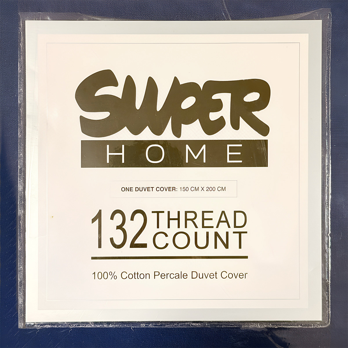 Super Blue Duvet Cover 150x200 CM - Image 3