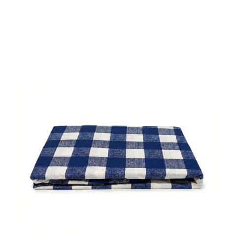 საბნის პირი 150x200 სმ Blue & White Checks Super