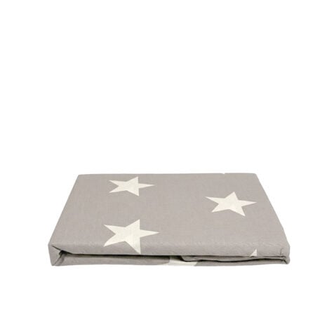 საბნის პირი 200x220 სმ Grey & White Star Super
