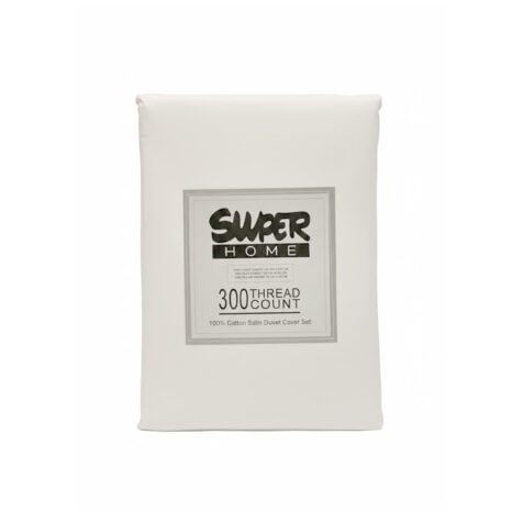 Super Bedding Set With Duvet Cover, Flat Sheet And Pillow Cover Cotton Satin