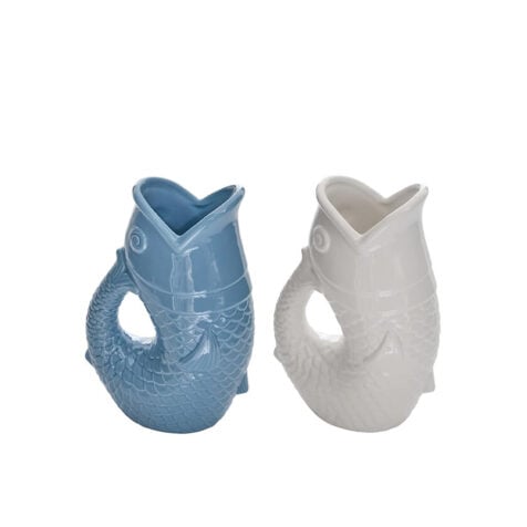 Atmosphera Oceania Fish Vase 25 CM