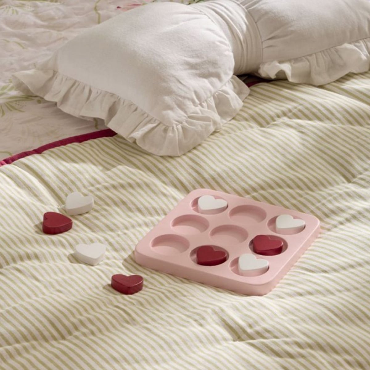 დეკორაცია გულები Tic-Tac-Toe Game Valentine's Day Atmosphera - Image 7