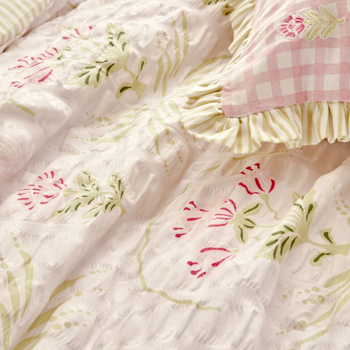 Atmosphera Rose Flower Bedding Set 240×220 CM - Image 5