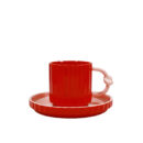 ფინჯანი ლამბაქით ფაიფურის 250 მლ Color Pop Super