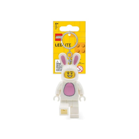 Lego-Minifigures Animals Keychain With Led Light Bunny 7.6 CM