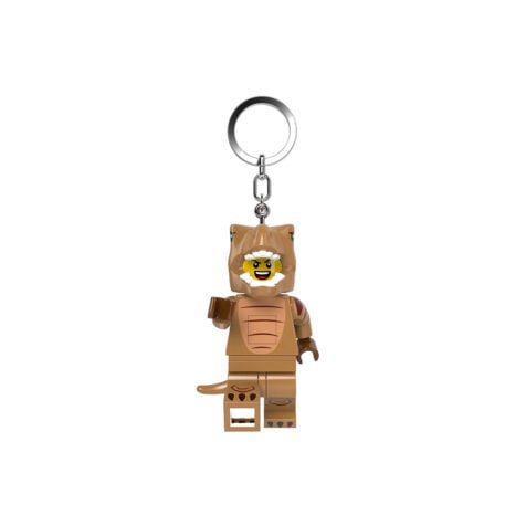 Lego-Minifigures Dinosaurs Keychain With Led Light T-Rex 7.6 CM