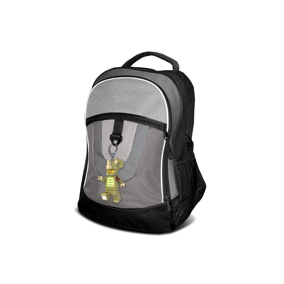 საკიდი ფიგურა დინოზავრი Led ნათებით 7.6 სმ Triceratops Dinosaurs Minifigures Lego - Image 4