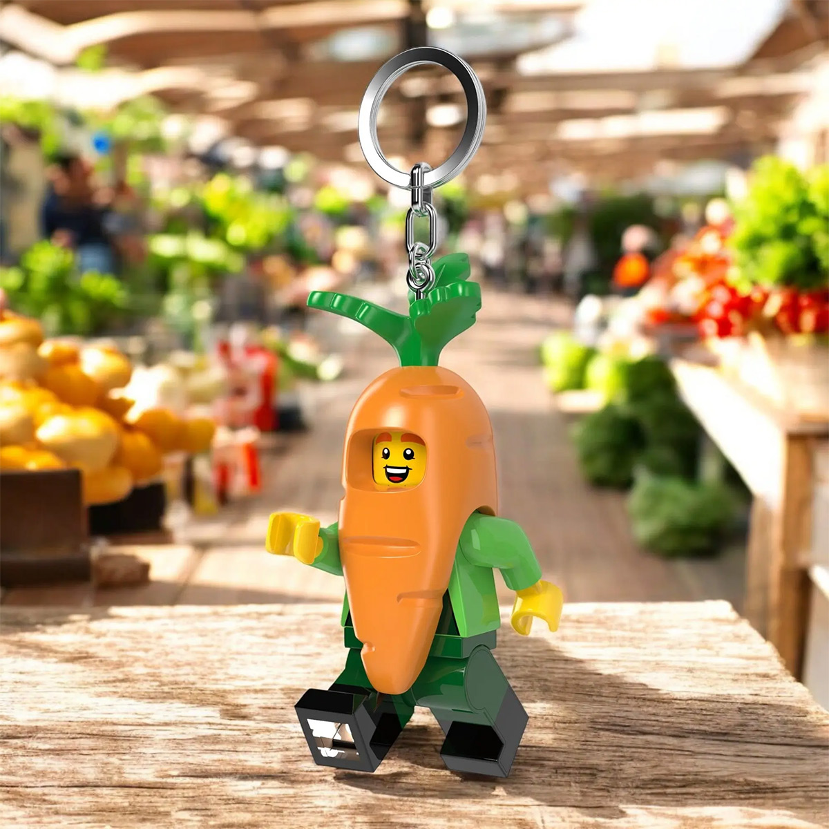 საკიდი ფიგურა სტაფილო Led ნათებით 7.6 სმ Farmers Minifigures Lego - Image 6