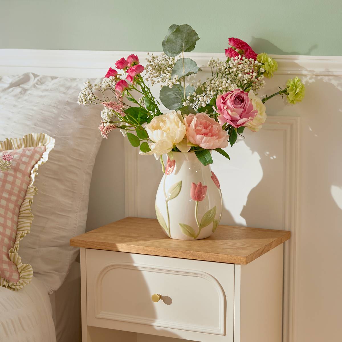 Atmosphera Ceramic Vase Tulip 21 CM - Image 3