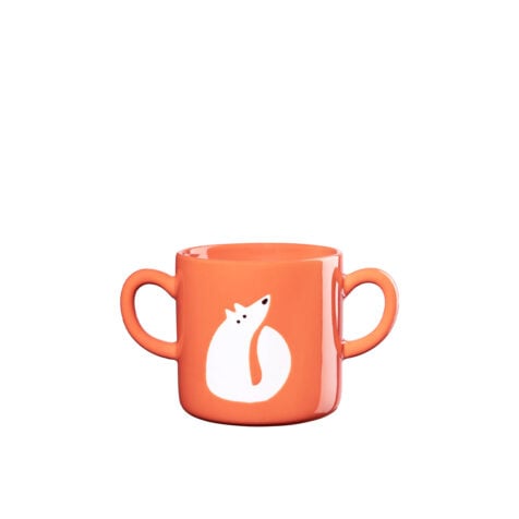 საბავშვო ჭიქა სახელურებით მელია 250 მლ Kids ASA Selection