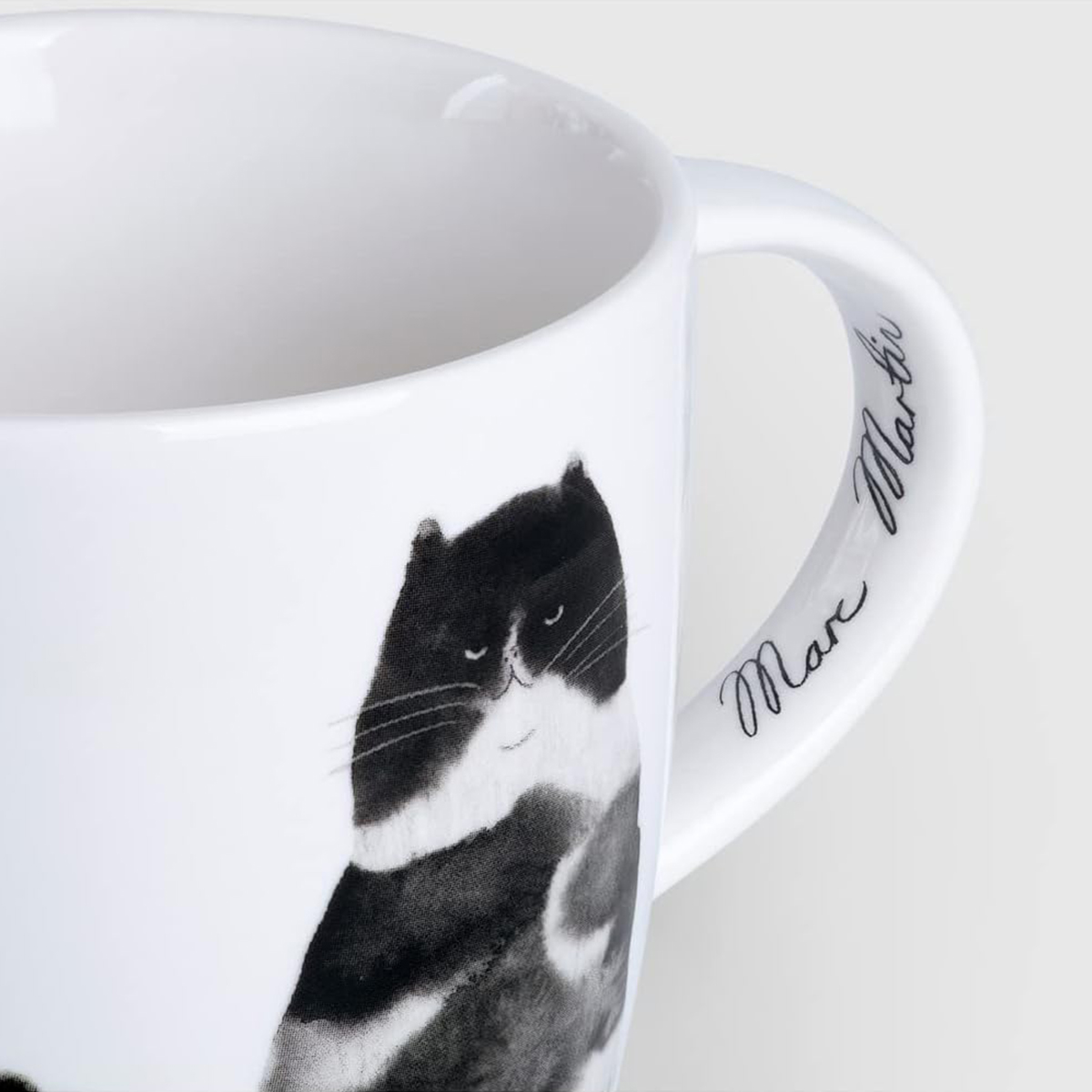 Maxwell & Williams Feline Friends Porcelain Mug With Cat Design 400 ML - Image 2