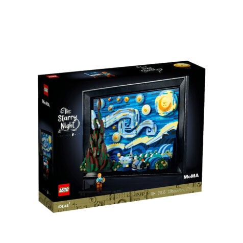 კუბიკების ნაკრები 2316 ერთეული Vincent van Gogh - The Starry Night Ideas Lego 21333