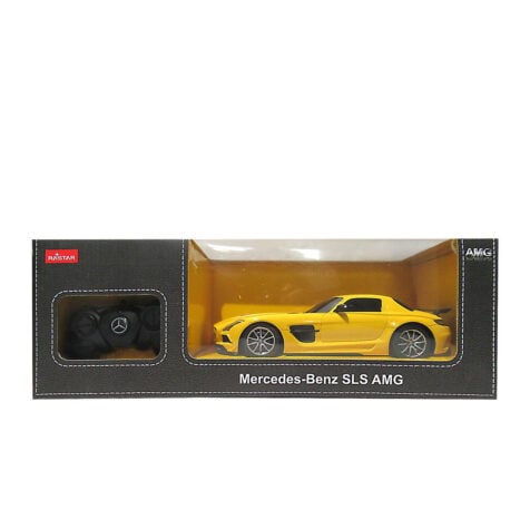 მანქანა დისტანციური მართვით Mercedes-Benz SLS AMG Black Series 1:18 Rastar