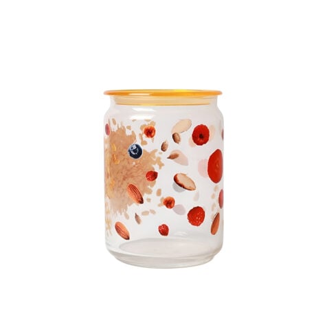 Luminarc Flatters Jar With Lid 1 L