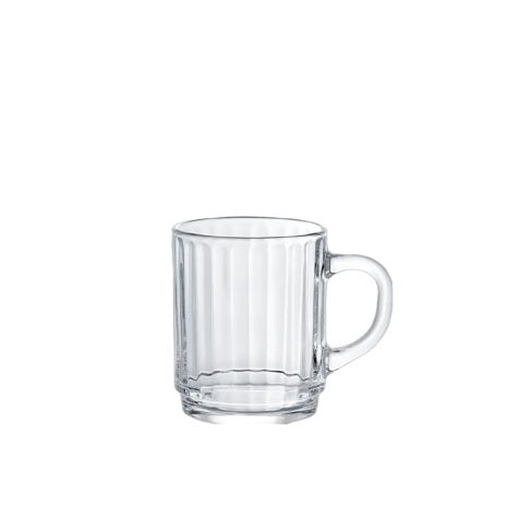 Luminarc Striped Clear Mug 250 ML