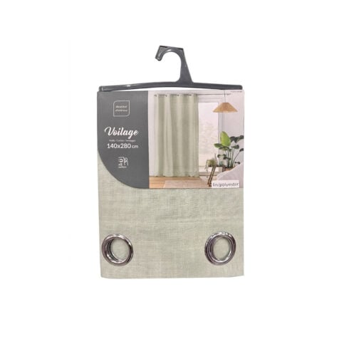 ფარდა 140×280 სმ Cloris U10