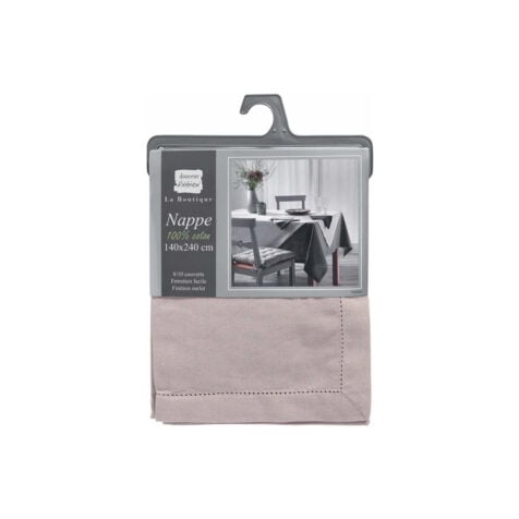 U10 Charline Tablecloth Cotton 140x240 CM