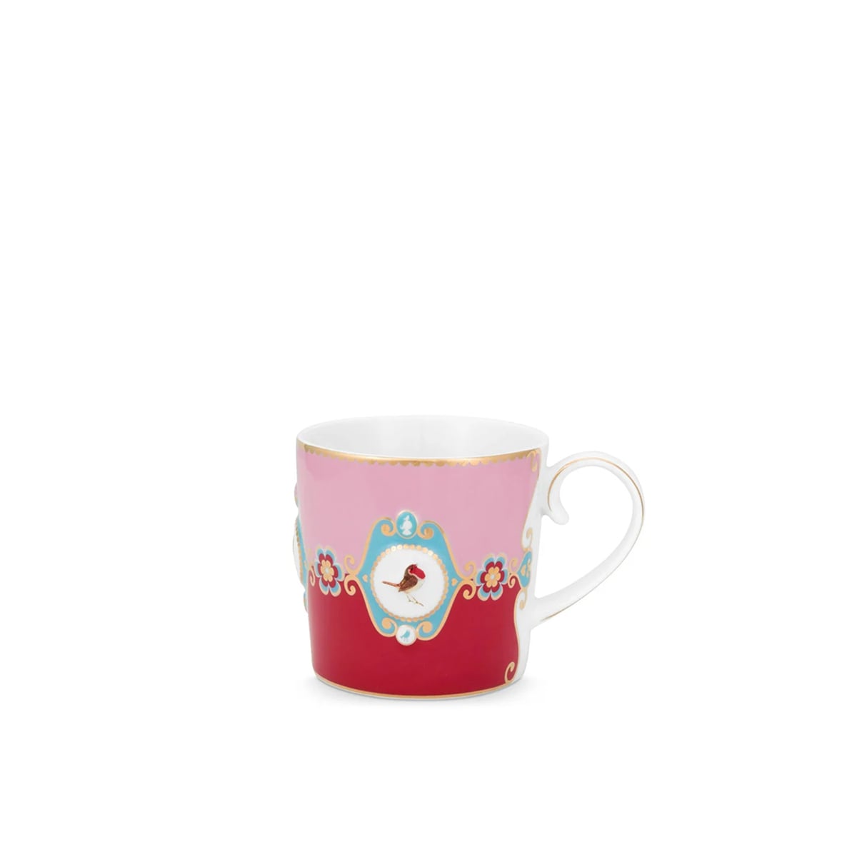 ფინჯანი 150 მლ 1x2 Medallion Love Birds Pip Studio - Image 3