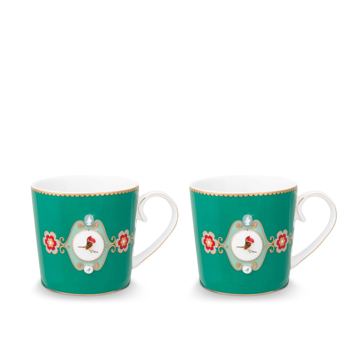 Pip Studio Love Birds Medallion Mug Set 250 ML 1x2 - Image 2